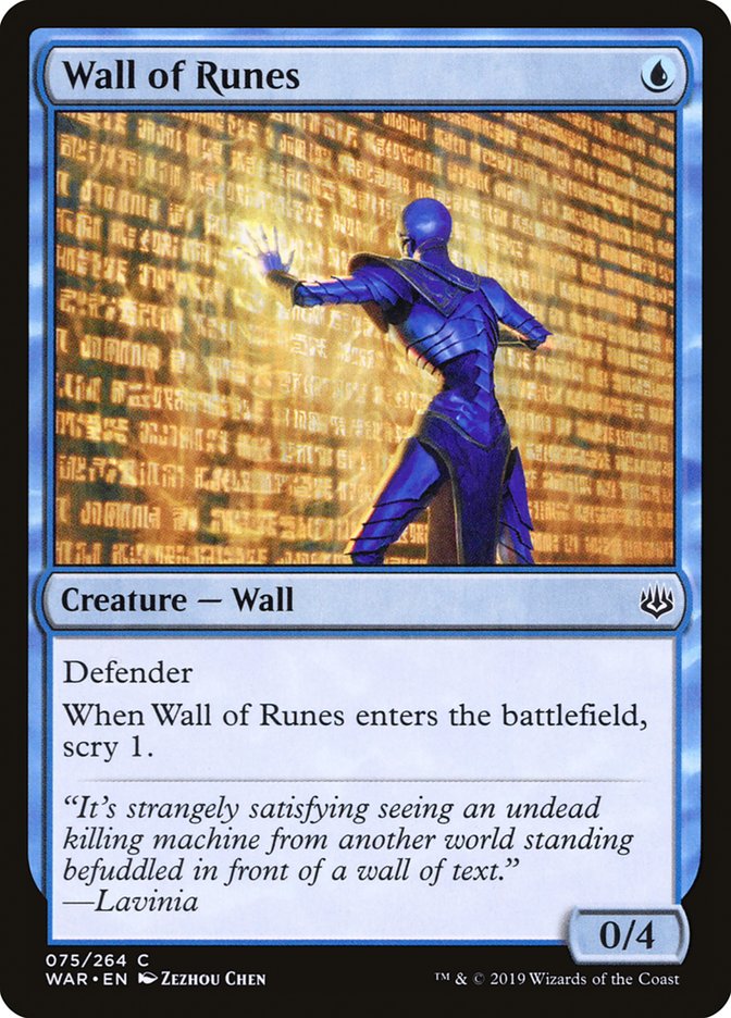 Wall of Runes [War of the Spark] | Webway Games