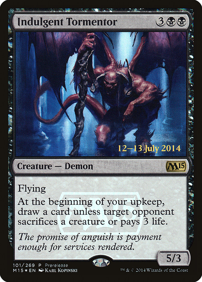 Indulgent Tormentor [Magic 2015 Prerelease Promos] | Webway Games
