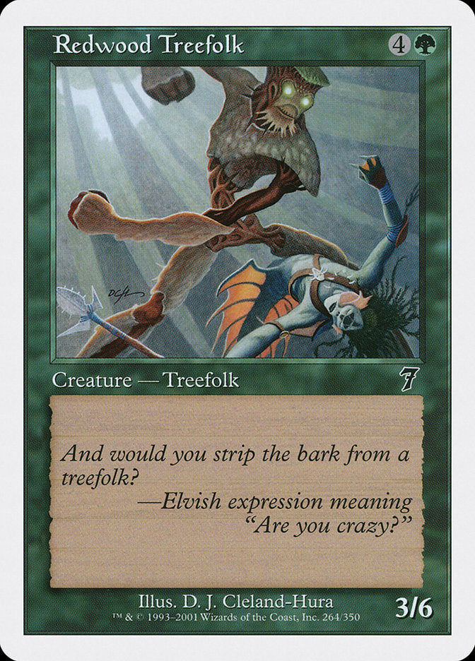 Redwood Treefolk [Seventh Edition] | Webway Games