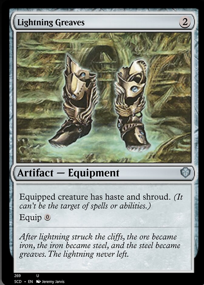 Lightning Greaves [Starter Commander Decks] | Webway Games