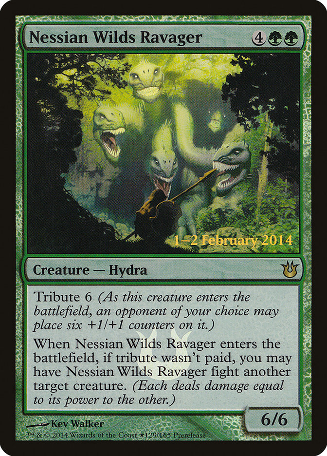 Nessian Wilds Ravager  (Prerelease) [Born of the Gods Prerelease Promos] | Webway Games