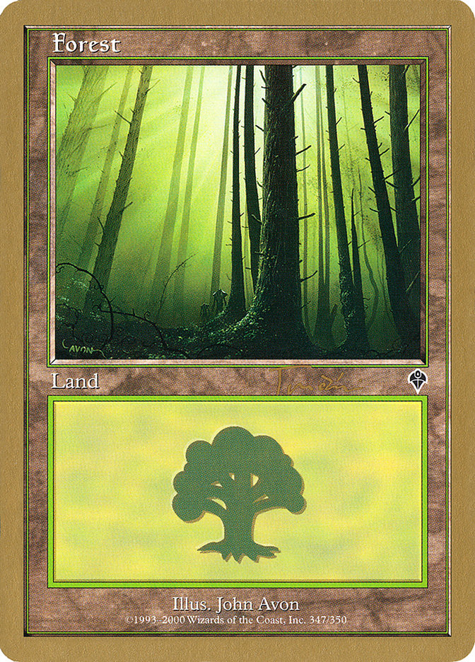 Forest (jt347) (Jan Tomcani) [World Championship Decks 2001] | Webway Games