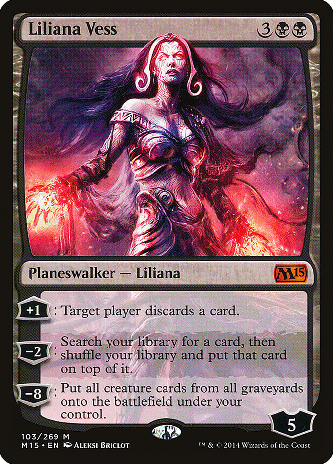Liliana Vess [Magic 2015] | Webway Games