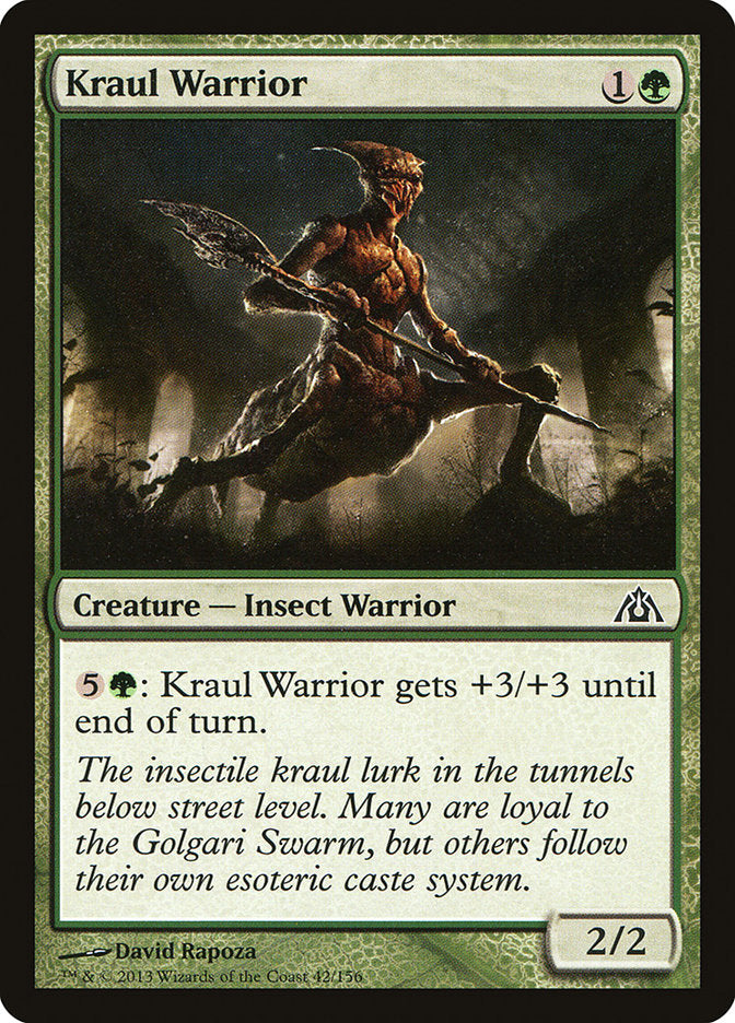 Kraul Warrior [Dragon's Maze] | Webway Games