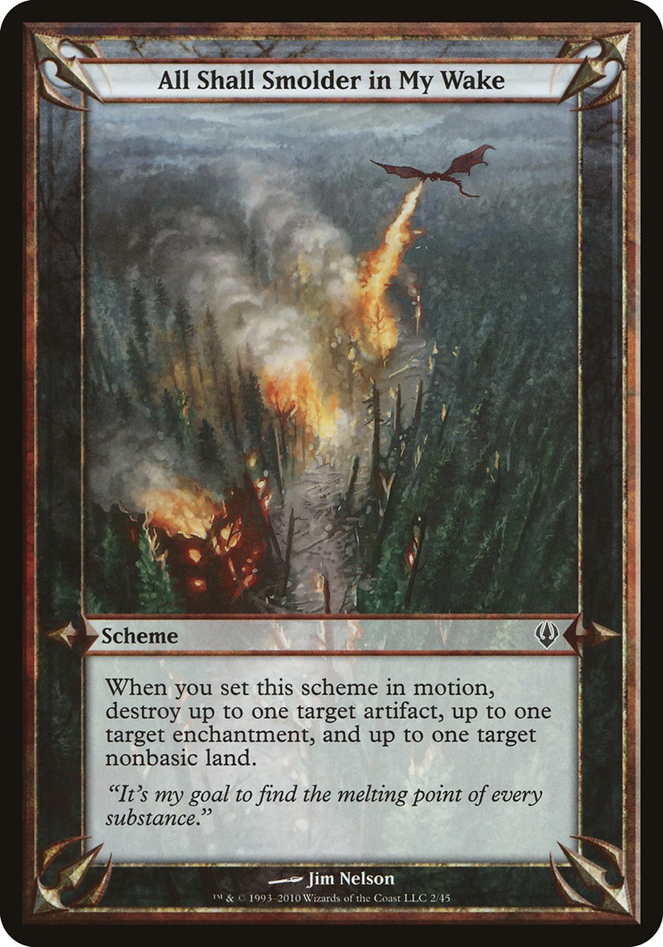 All Shall Smolder in My Wake [Archenemy Schemes] | Webway Games