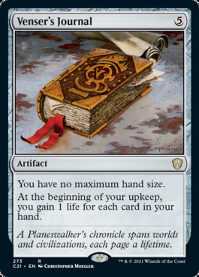 Venser's Journal [Commander 2021] | Webway Games