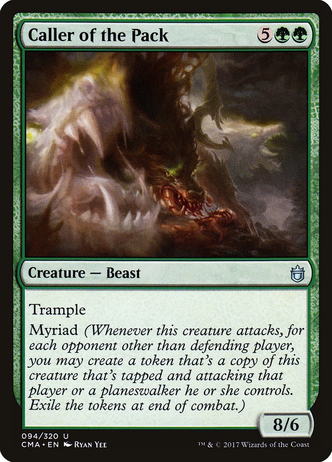 Caller of the Pack [Commander Anthology] | Webway Games