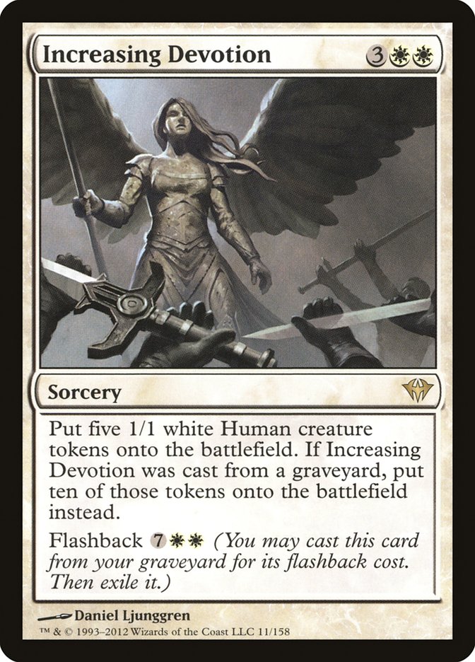 Increasing Devotion [Dark Ascension] | Webway Games