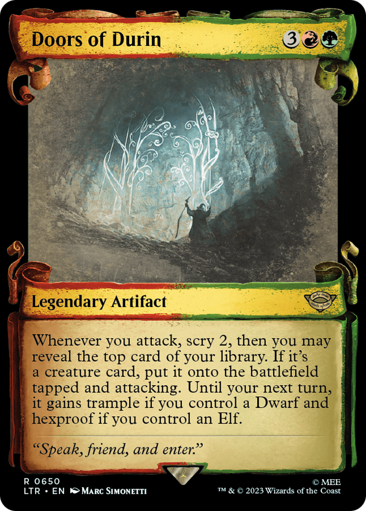 Doors of Durin [The Lord of the Rings: Tales of Middle-Earth Showcase Scrolls] | Webway Games