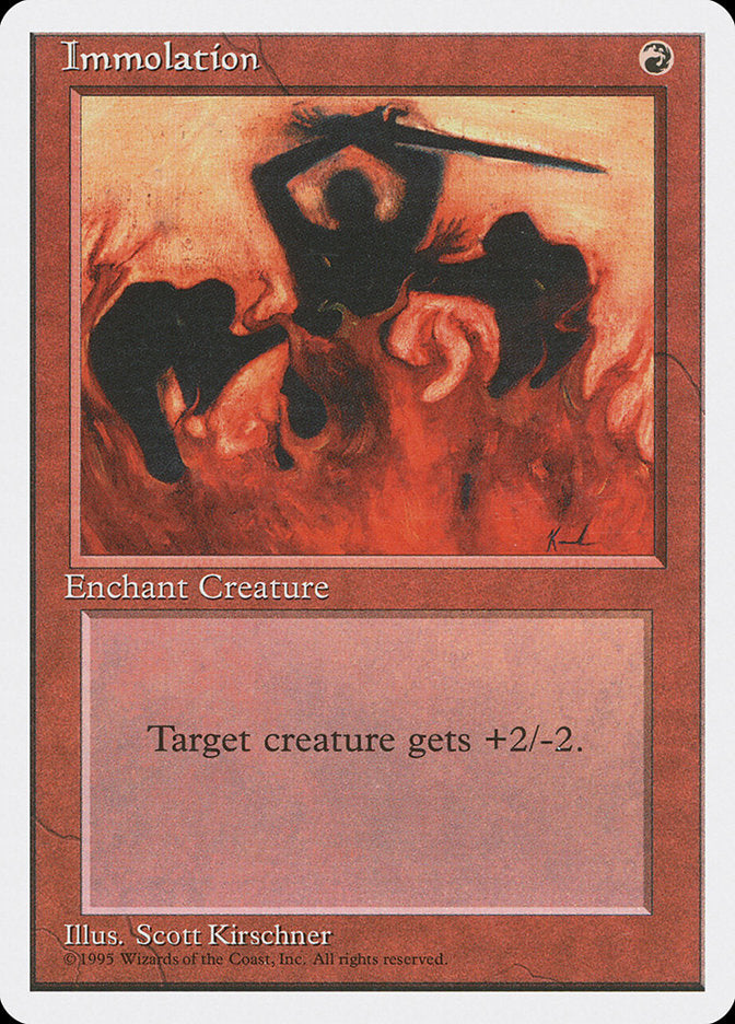Immolation [Fourth Edition] | Webway Games