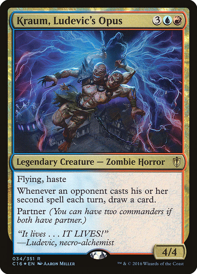 Kraum, Ludevic's Opus [Commander 2016] | Webway Games