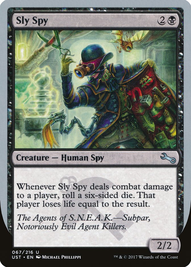 Sly Spy ("Subpar, Notoriously Evil Agent Killers") [Unstable] | Webway Games
