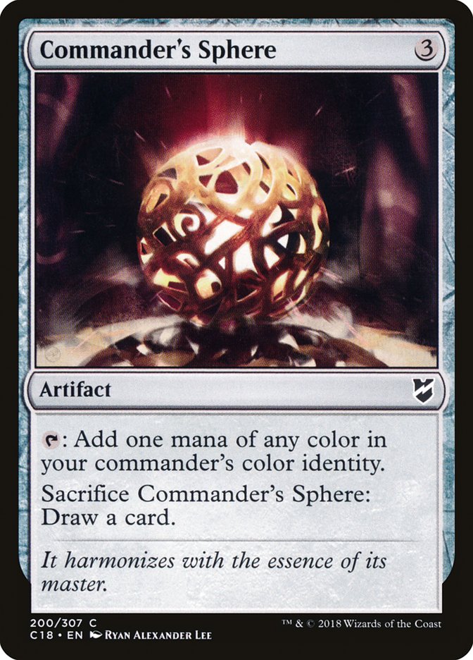 Commander's Sphere [Commander 2018] | Webway Games