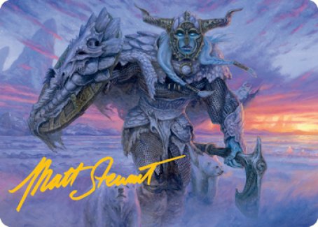 Frost Giant Art Card (Gold-Stamped Signature) [Dungeons & Dragons: Adventures in the Forgotten Realms Art Series] | Webway Games