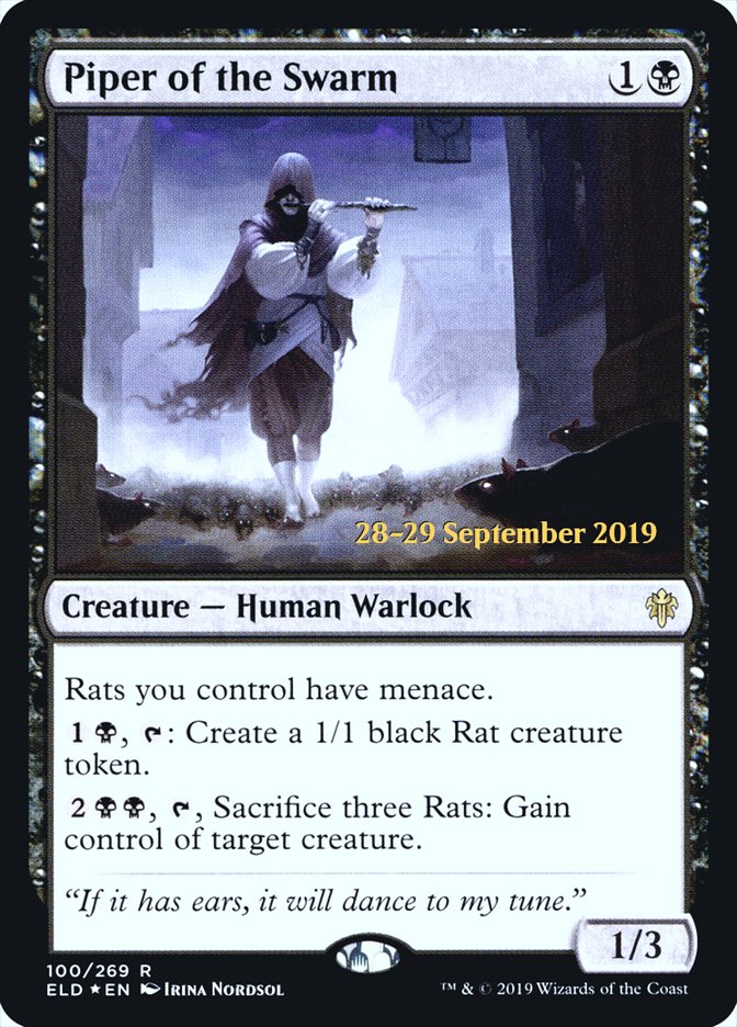 Piper of the Swarm  [Throne of Eldraine Prerelease Promos] | Webway Games