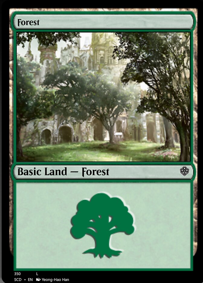 Forest (350) [Starter Commander Decks] | Webway Games