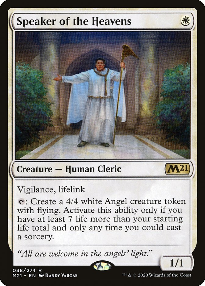 Speaker of the Heavens [Core Set 2021] | Webway Games