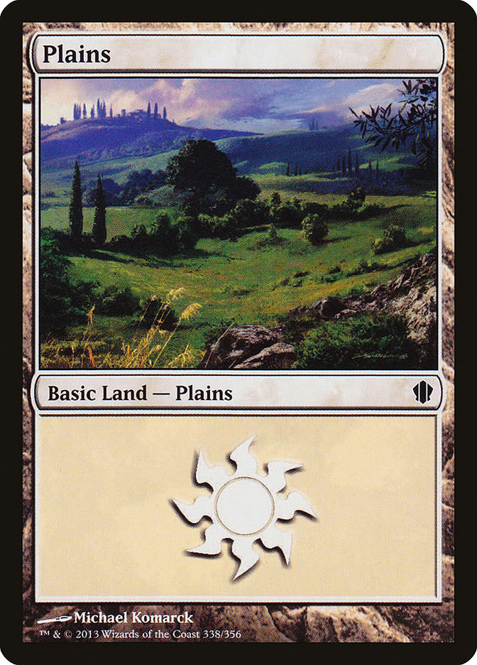 Plains (#338) [Commander 2013] | Webway Games