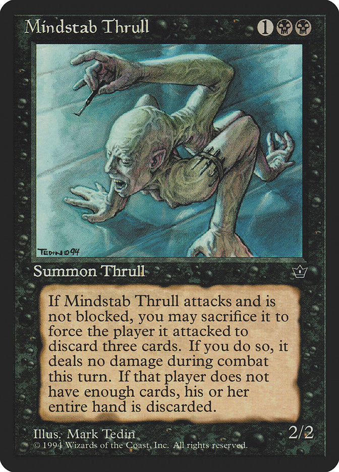 Mindstab Thrull (Mark Tedin) [Fallen Empires] | Webway Games