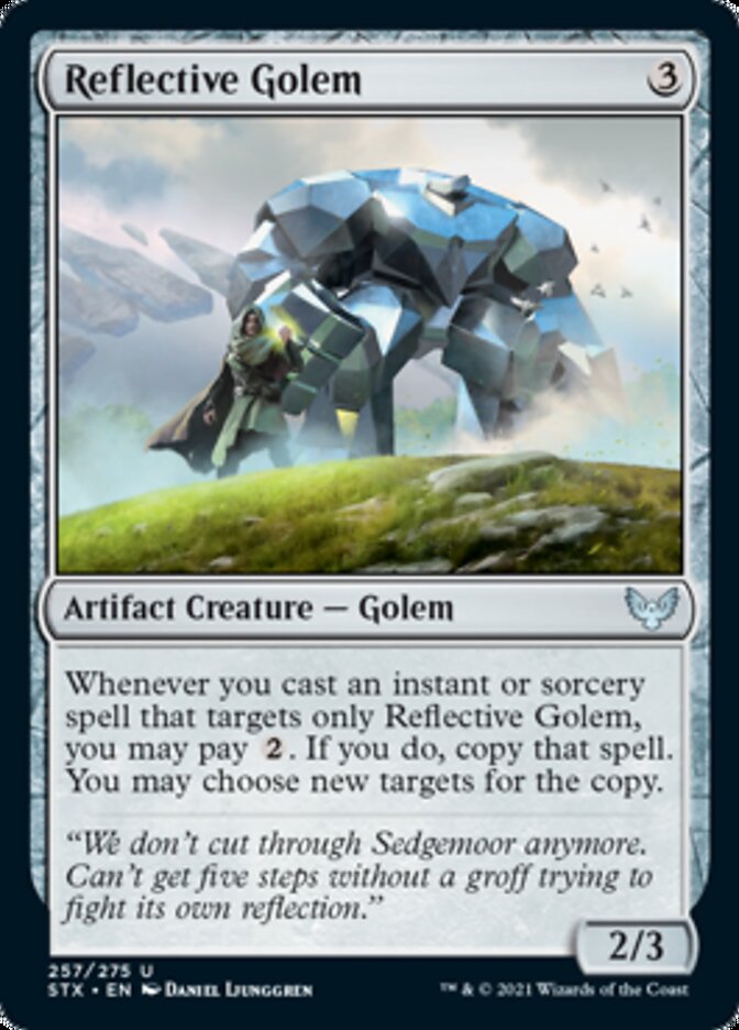 Reflective Golem [Strixhaven: School of Mages] | Webway Games