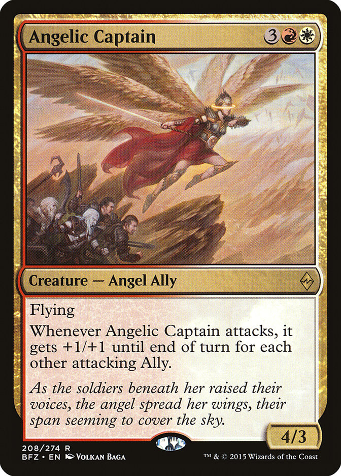 Angelic Captain [Battle for Zendikar] | Webway Games