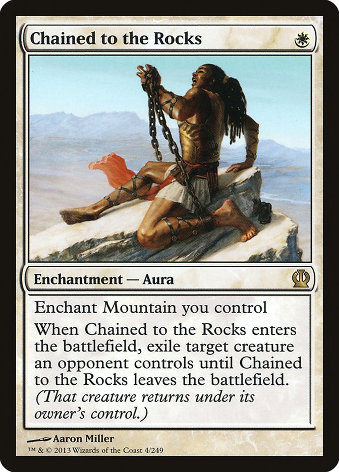 Chained to the Rocks [Theros] | Webway Games