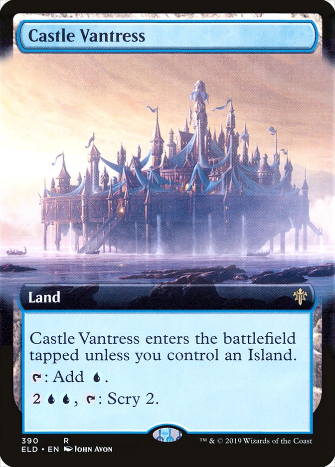 Castle Vantress (Extended Art) [Throne of Eldraine] | Webway Games