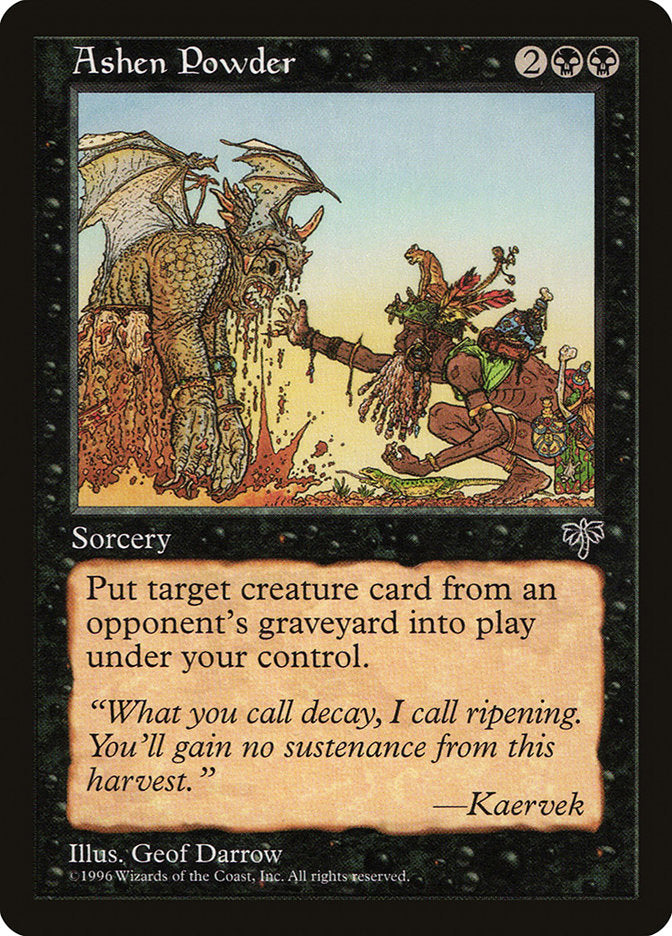 Ashen Powder [Mirage] | Webway Games