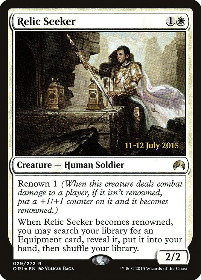 Relic Seeker [Magic Origins Prerelease Promos] | Webway Games