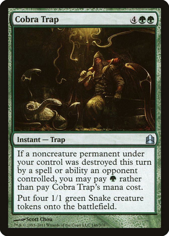Cobra Trap [Commander 2011] | Webway Games