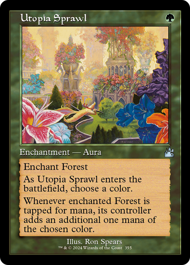 Utopia Sprawl (Retro Frame) [Ravnica Remastered] | Webway Games