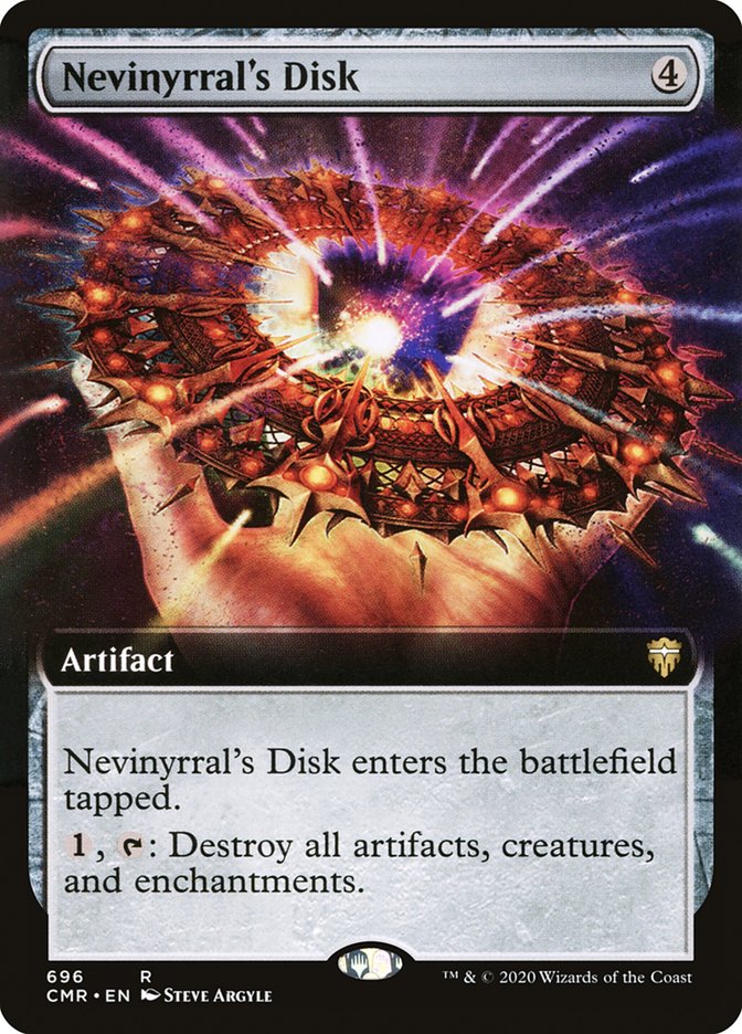 Nevinyrral's Disk (Extended Art) [Commander Legends] | Webway Games