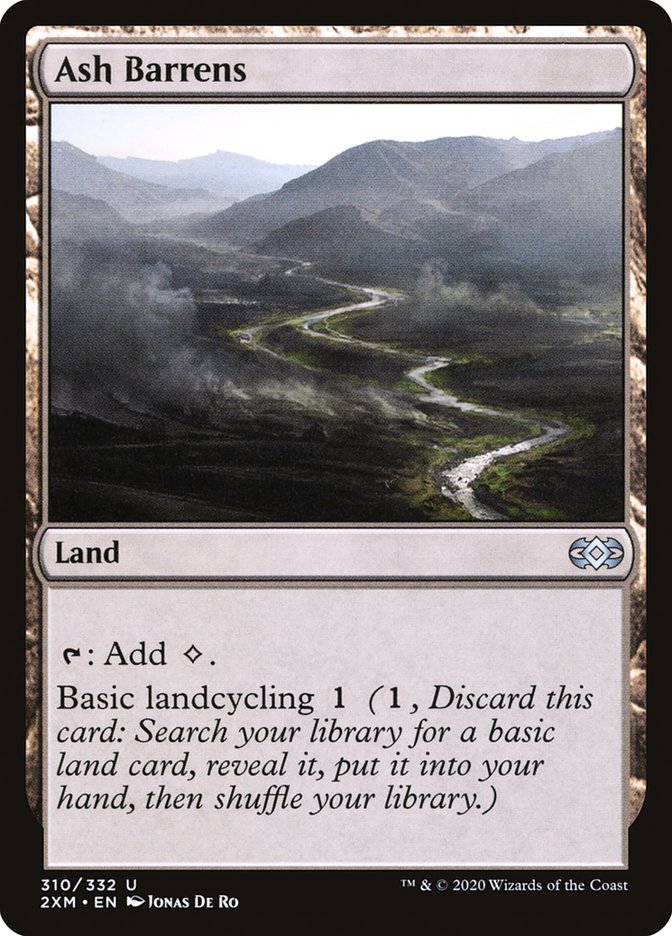 Ash Barrens [Double Masters] | Webway Games