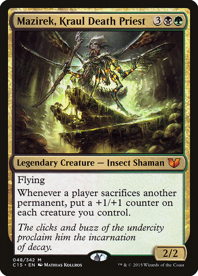 Mazirek, Kraul Death Priest [Commander 2015] | Webway Games