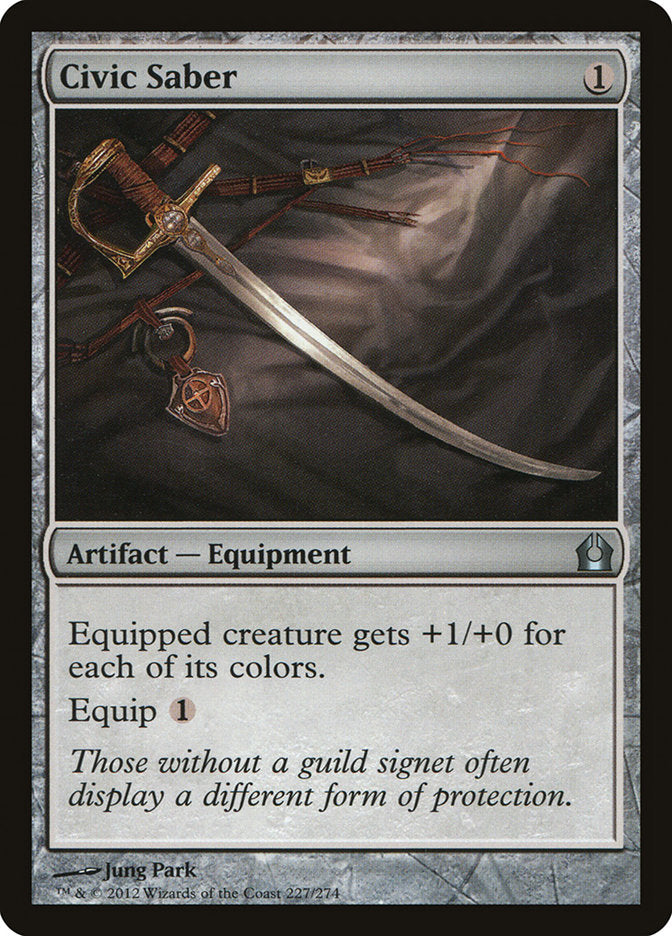Civic Saber [Return to Ravnica] | Webway Games