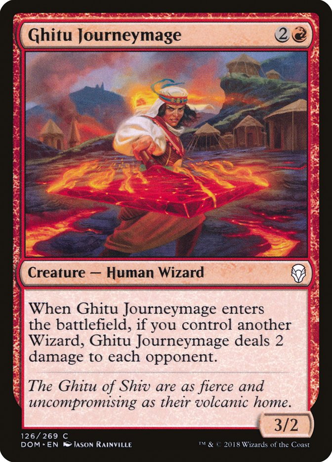 Ghitu Journeymage [Dominaria] | Webway Games