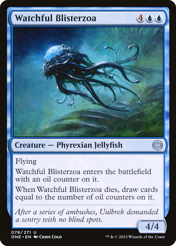 Watchful Blisterzoa [Phyrexia: All Will Be One] | Webway Games