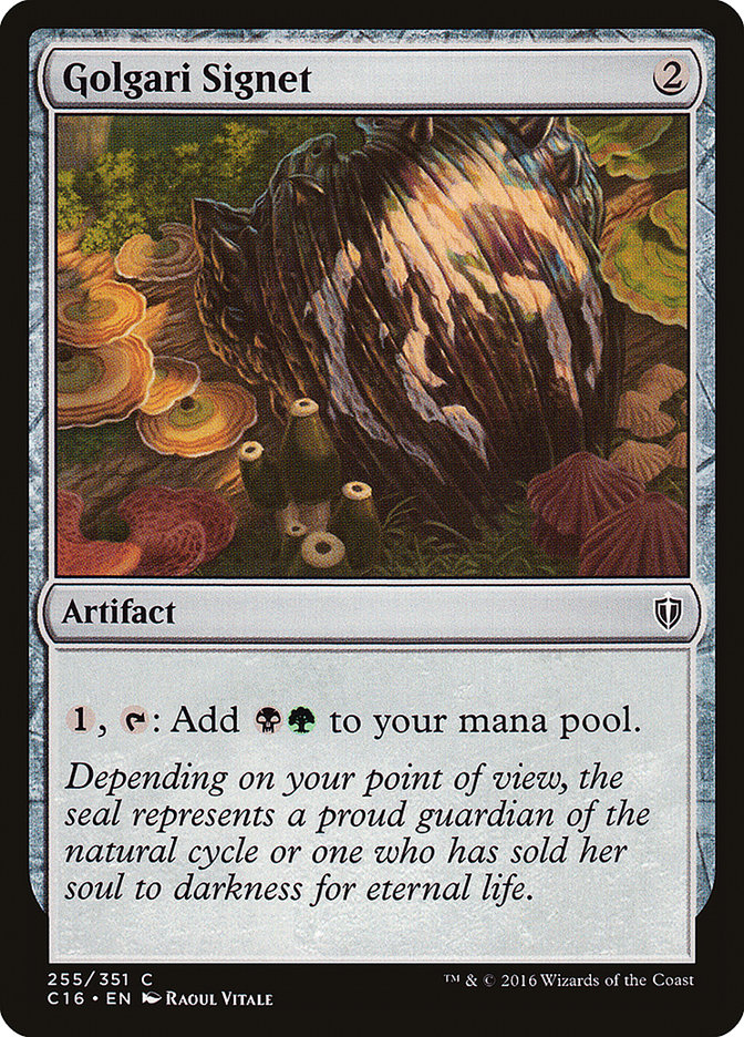 Golgari Signet [Commander 2016] | Webway Games