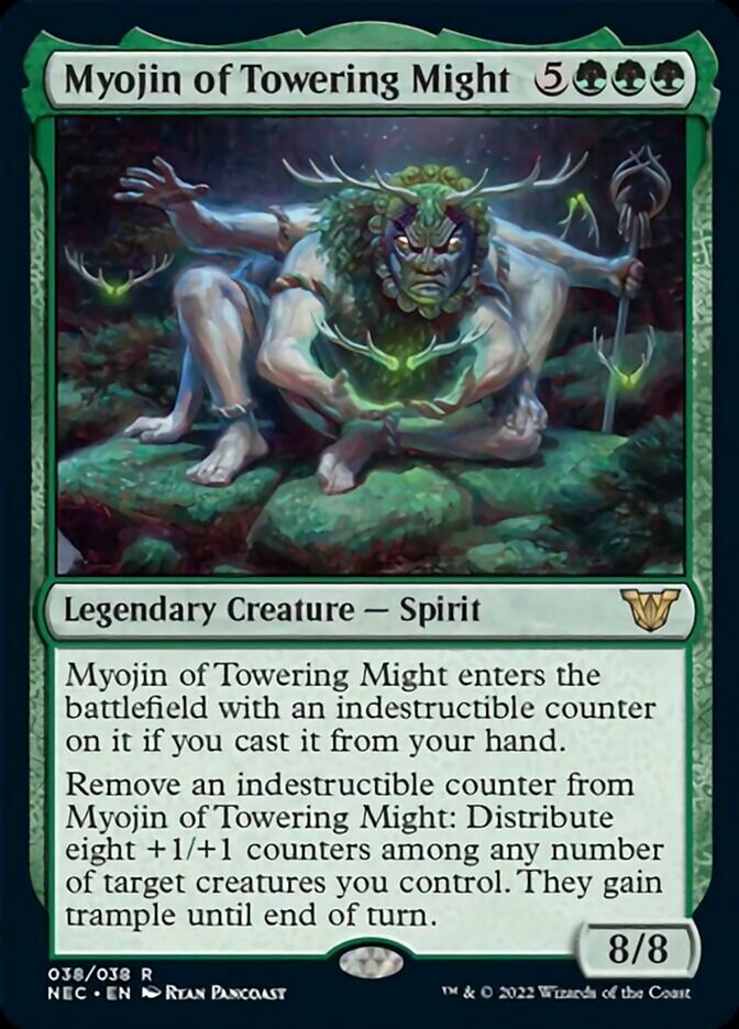 Myojin of Towering Might [Kamigawa: Neon Dynasty Commander] | Webway Games