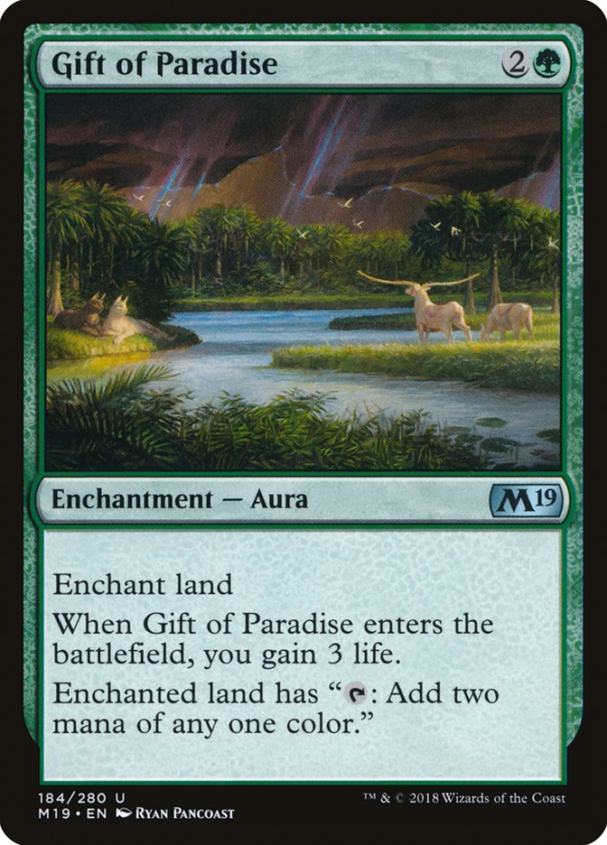 Gift of Paradise [Core Set 2019] | Webway Games
