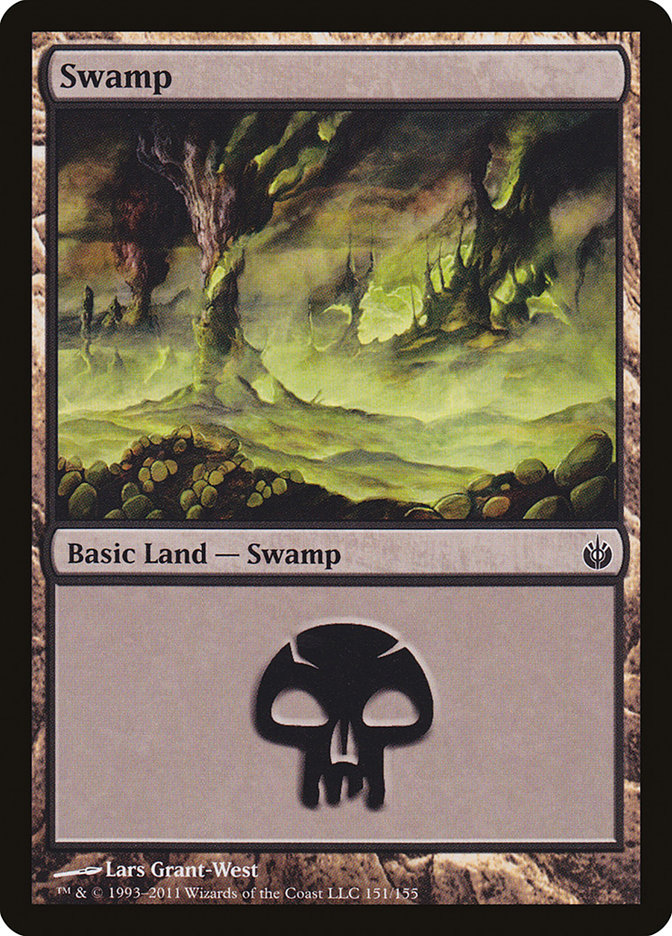 Swamp (#151) [Mirrodin Besieged] | Webway Games