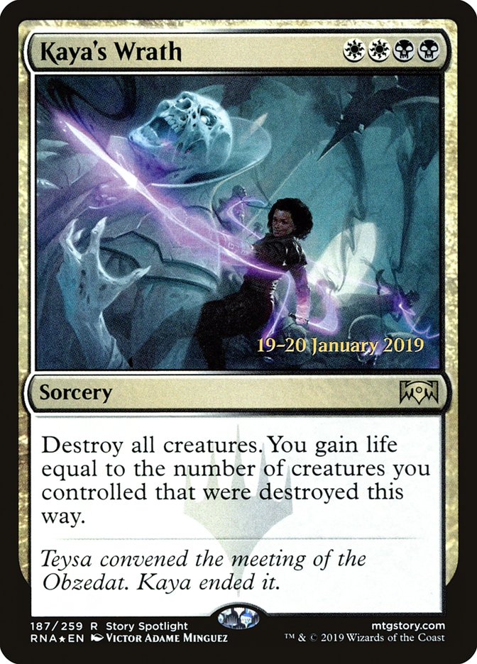 Kaya's Wrath [Ravnica Allegiance Prerelease Promos] | Webway Games
