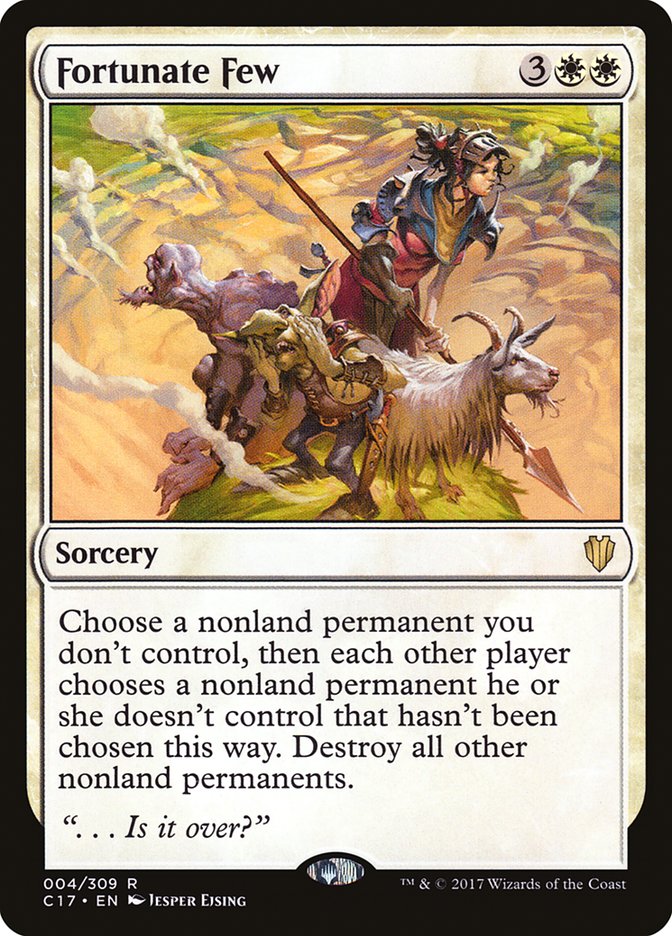 Fortunate Few [Commander 2017] | Webway Games