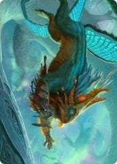 Toski, Bearer of Secrets Art Card [Kaldheim: Art Series] | Webway Games