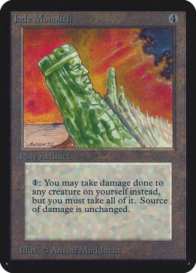 Jade Monolith [Limited Edition Alpha] | Webway Games