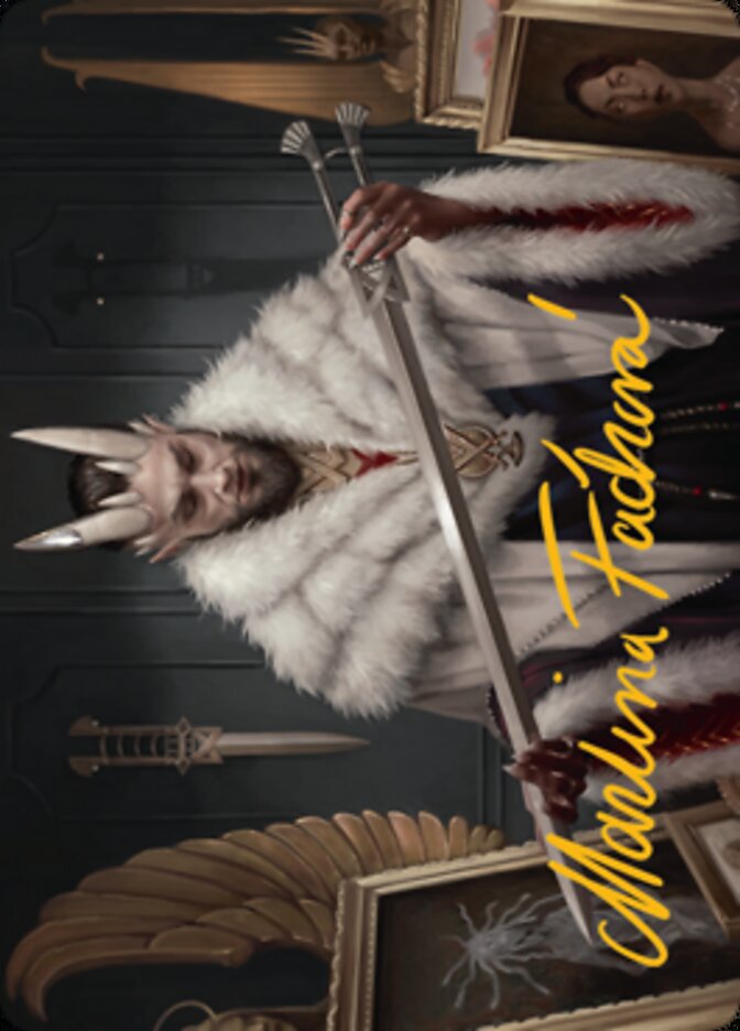 Lord Xander, the Collector Art Card (Gold-Stamped Signature) [Streets of New Capenna Art Series] | Webway Games
