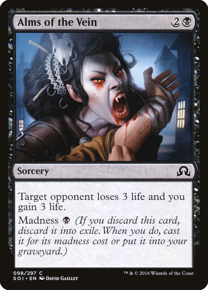 Alms of the Vein [Shadows over Innistrad] | Webway Games