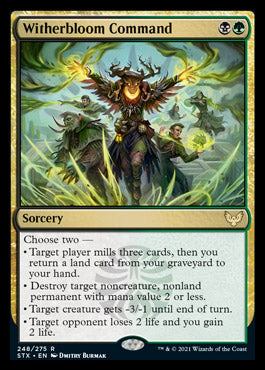 Witherbloom Command [Strixhaven: School of Mages] | Webway Games