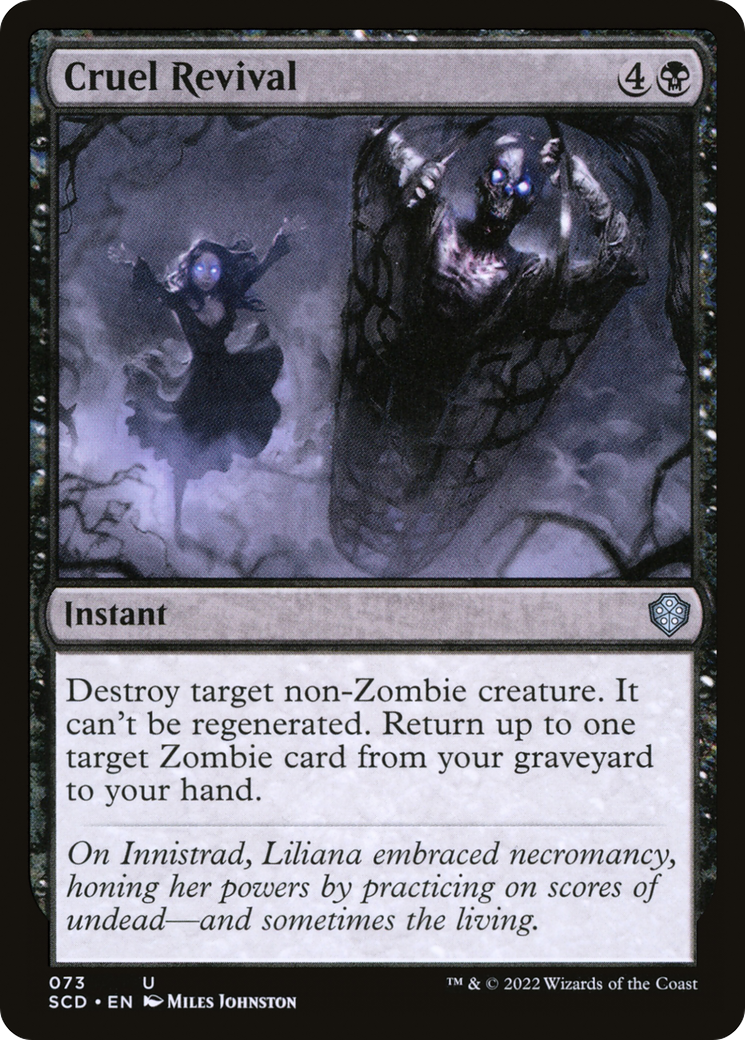 Cruel Revival [Starter Commander Decks] | Webway Games