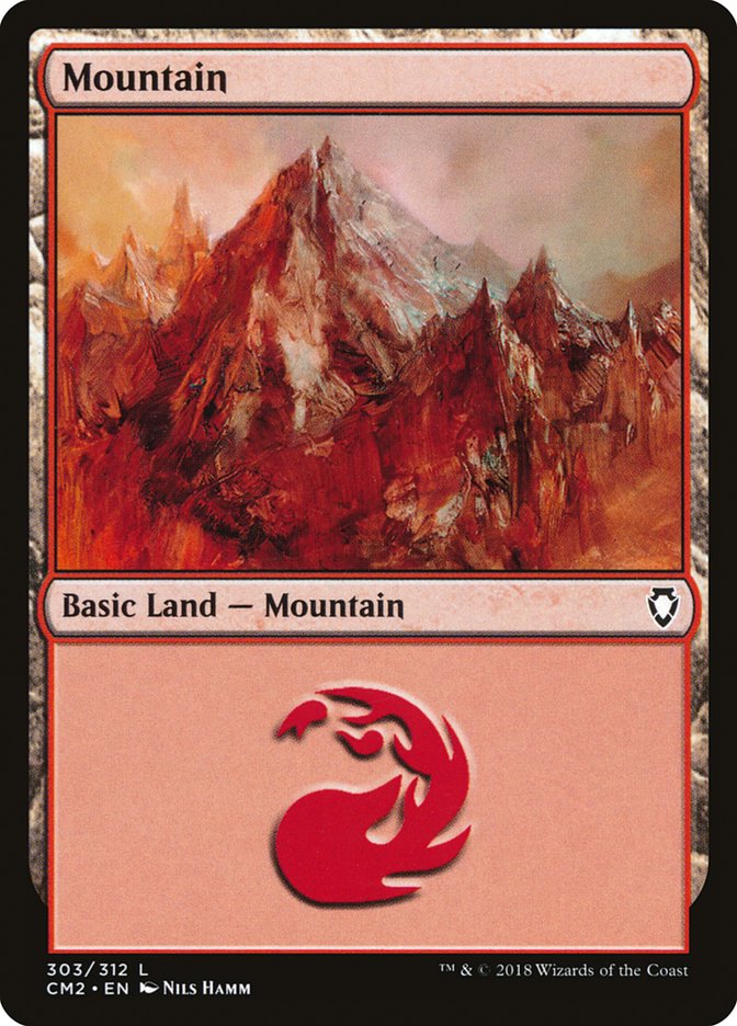 Mountain (#303) [Commander Anthology Volume II] | Webway Games